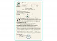 Residential Softener ROHS Certificate