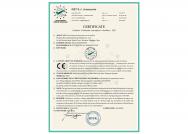 Runxin Control Valve CE Certificate