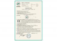 Ceramic Ball Valve LVD & EMC Certificate