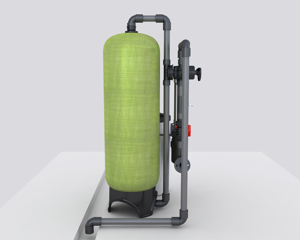 15 tons manual softening system