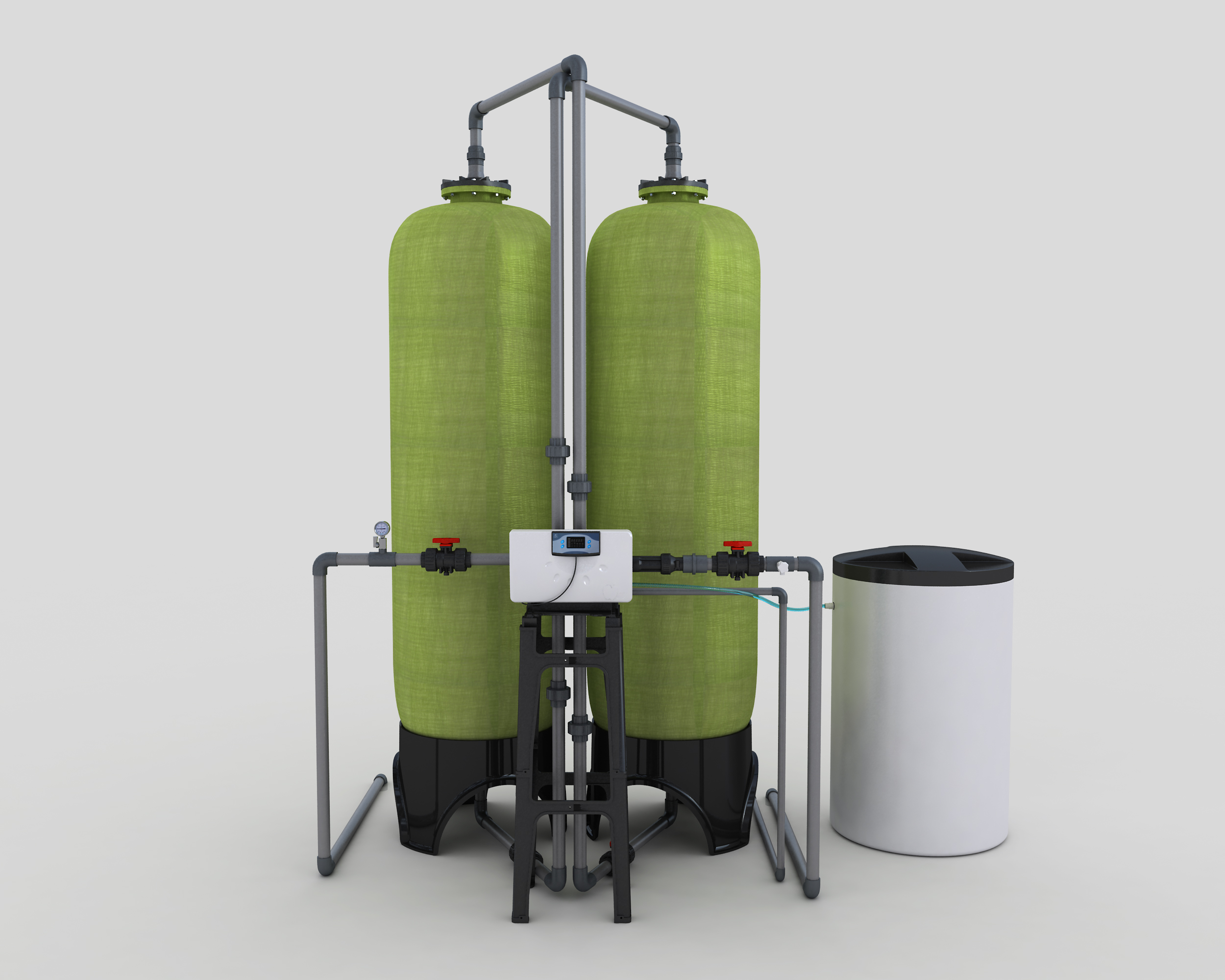 Softening System of 10t Single Valve Double Tank